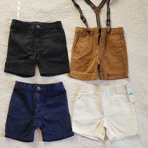 Calvin Klein Black and Brown Shorts Timeless Style